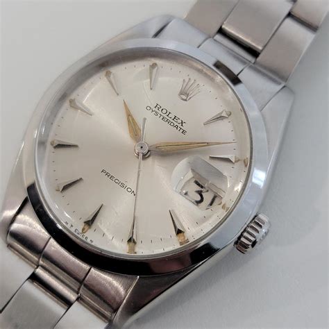 rolex oysterdate precision handaufzug